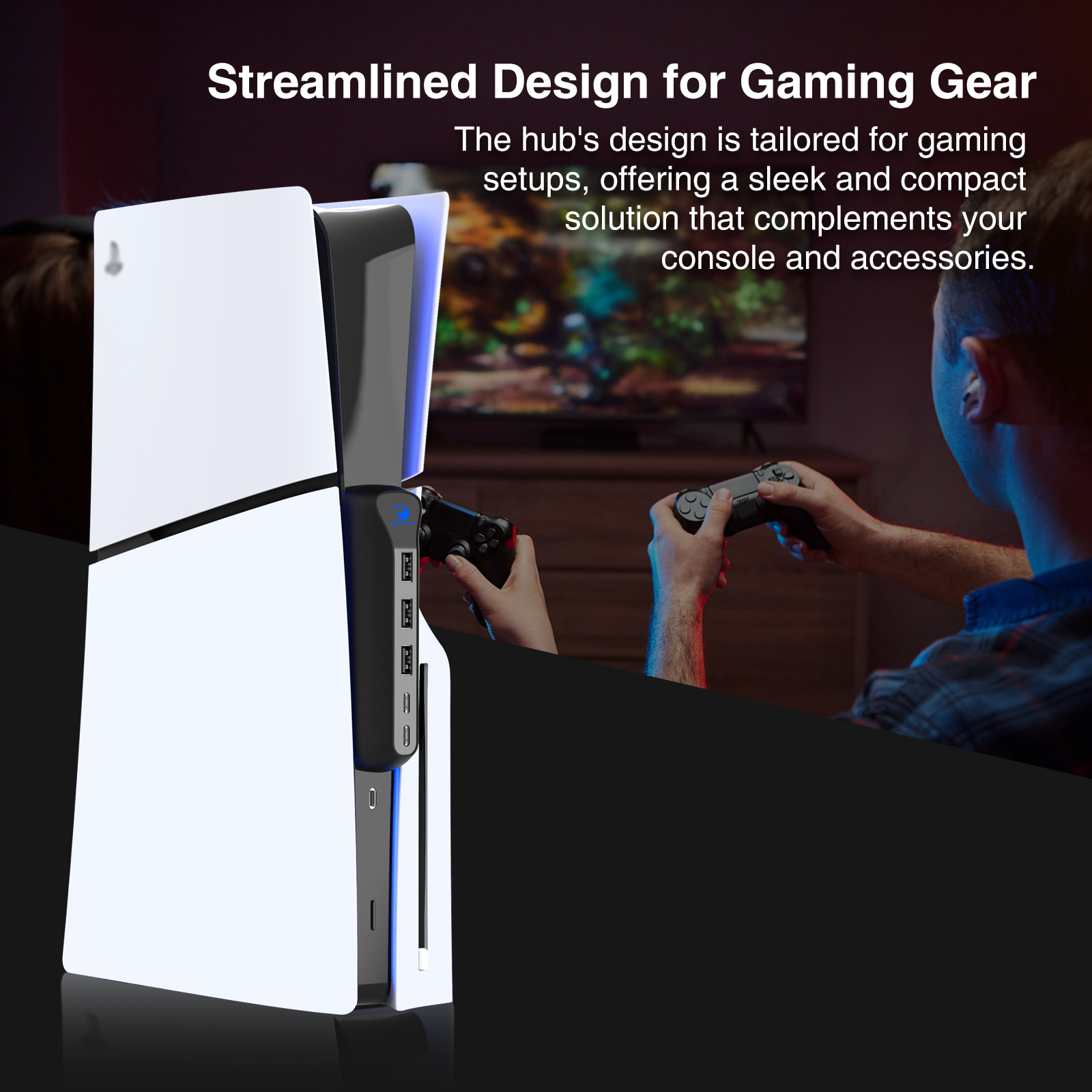 PS5 Slim USB2.0 Hub